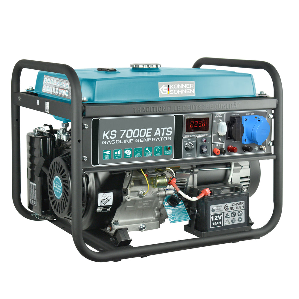 Benzinegenerator "Könner & Söhnen" KS 7000E ATS