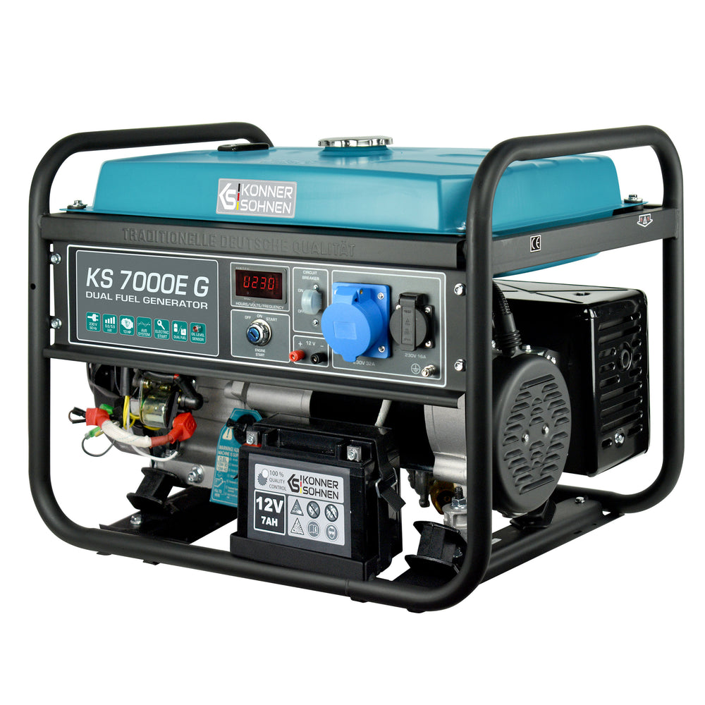LPG/Бензинов генератор „Könner & Söhnen“ KS 7000E G