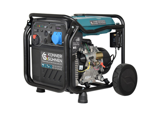 LPG/benzine invertergenerator KS 8100iEG
