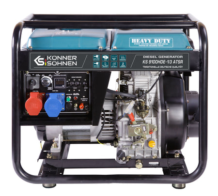 Generador diésel "Könner & Söhnen" KS 9100HDE-1/3 ATSR (EURO V)