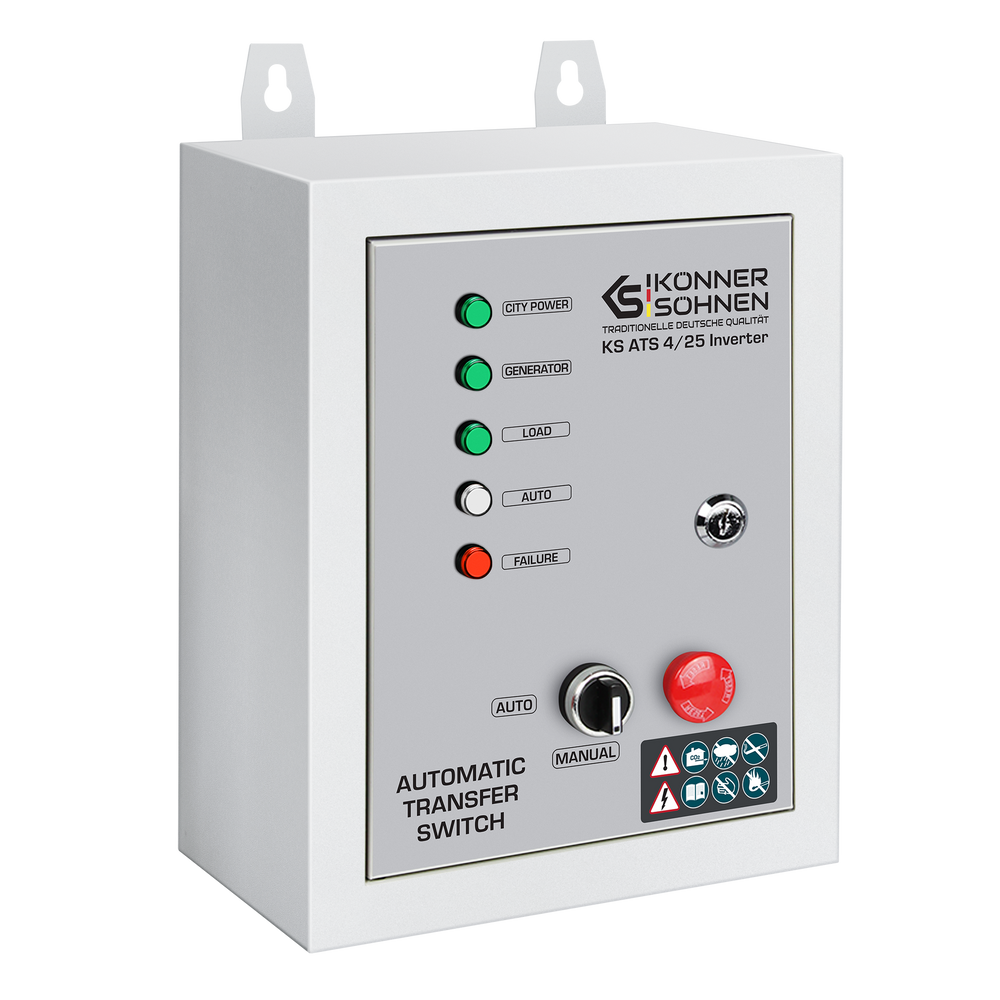 Automatický přepínač KS ATS 4/25 Inverter