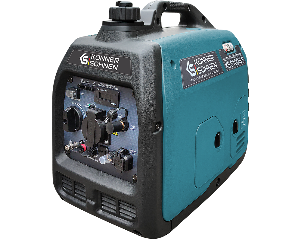 Invertorový generátor na LPG/benzín KS 3100iG S
