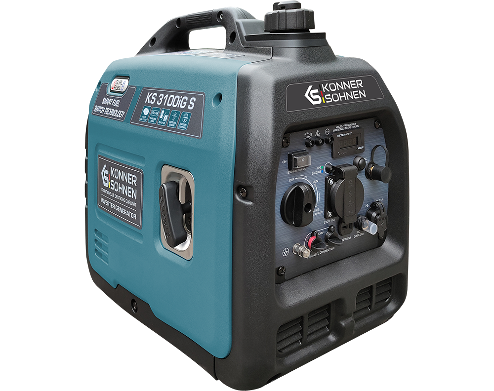 Invertorový generátor na LPG/benzín KS 3100iG S