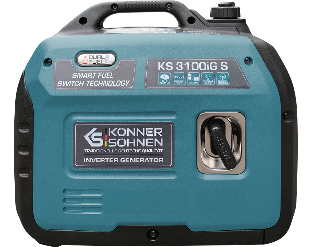 Invertorový generátor na LPG/benzín KS 3100iG S