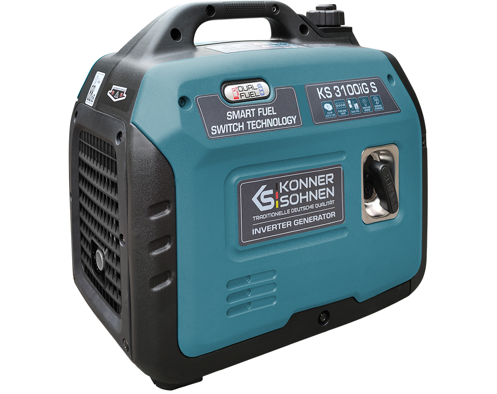 Invertorový generátor na LPG/benzín KS 3100iG S