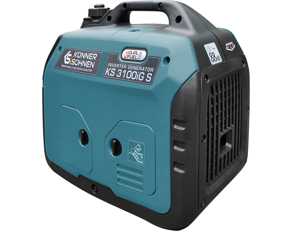 Invertorový generátor na LPG/benzín KS 3100iG S